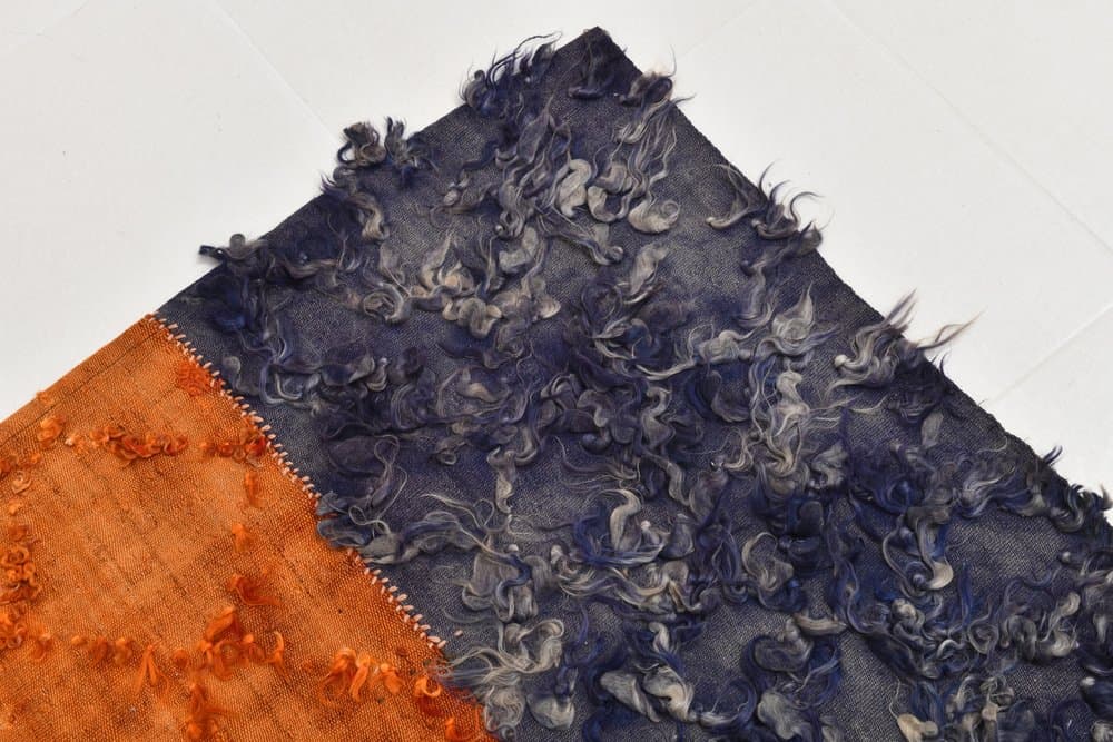 Kilim Rug 229x176 cm, red, blue, wool, Turkey, 1960s - 220380