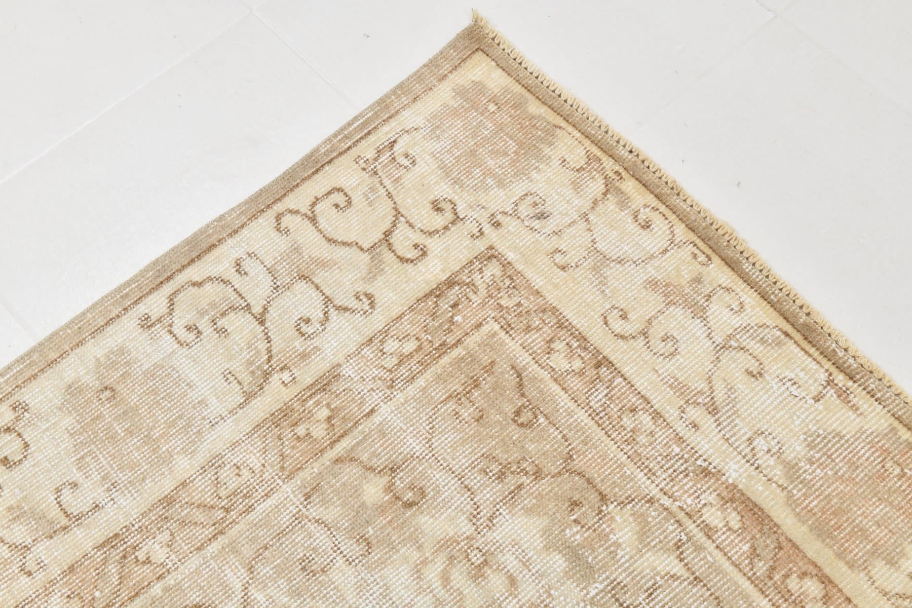 Dywan 325x219 cm, beżowy, wełna, Turcja, lata 70. - 220334