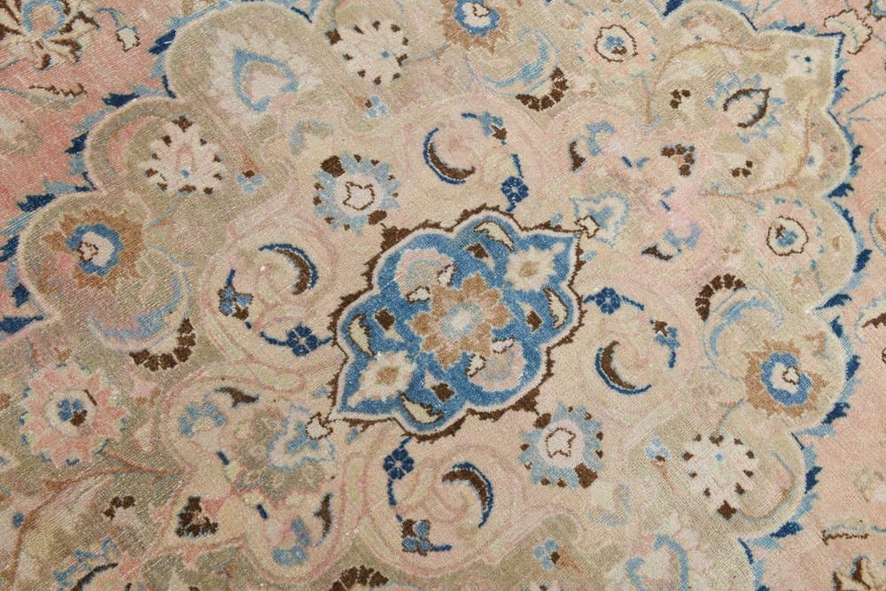 Rug 379x300 cm, beige, wool, Turkey, 1960s - 220607