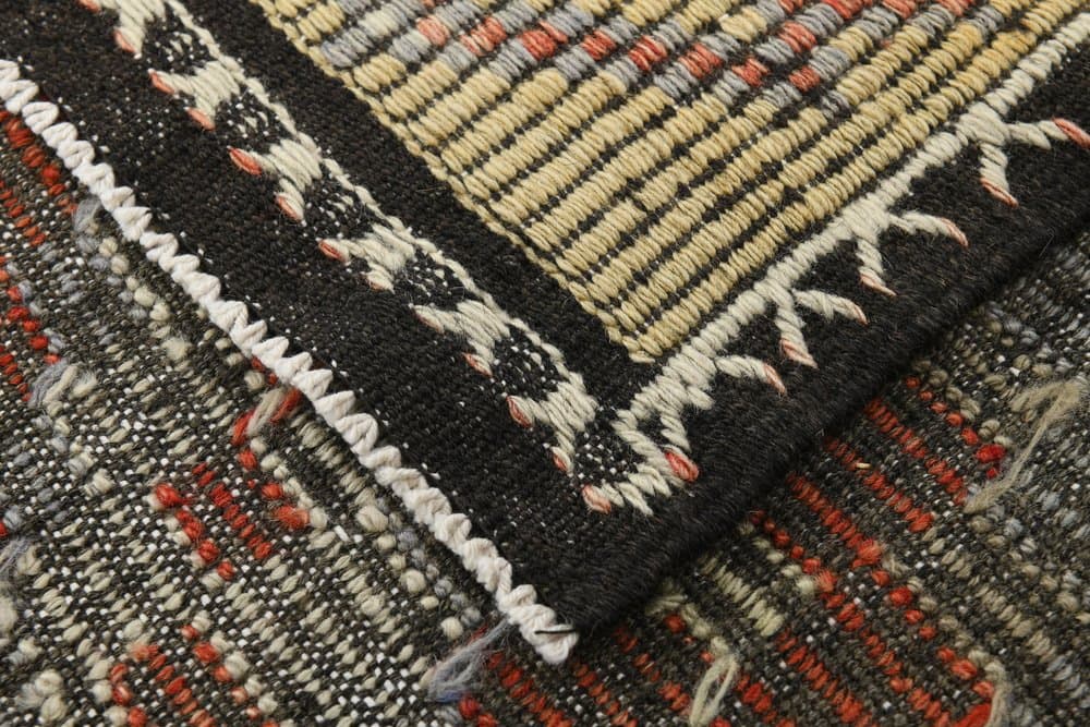 Kilim 186x329 cm, Red, Blue, Wool, 1970s - 221420