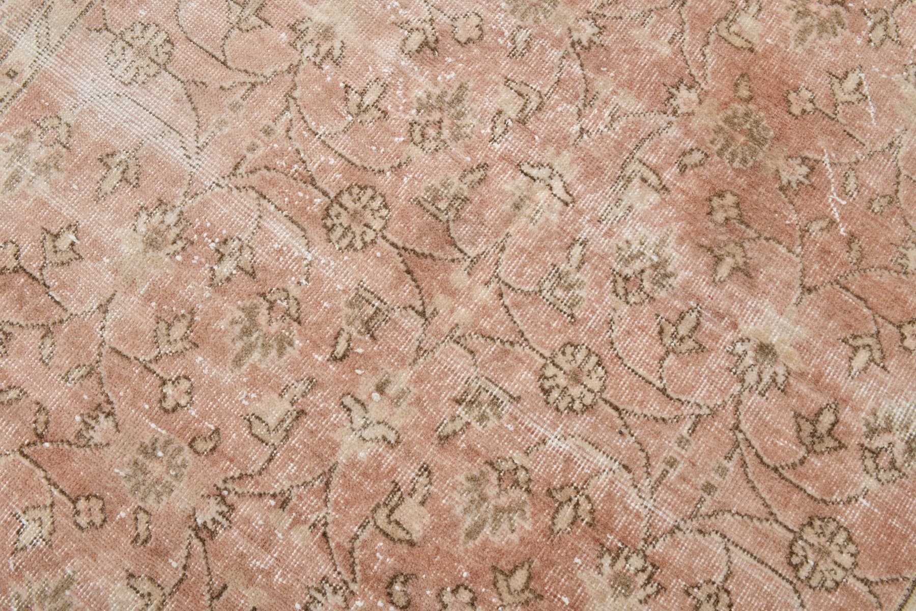 Dywan 173x293 cm, różowy, wełna, lata 60. - 221335