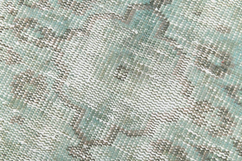 Dywan 233x142 cm, zielony, bawełna, lata 60. - 221283