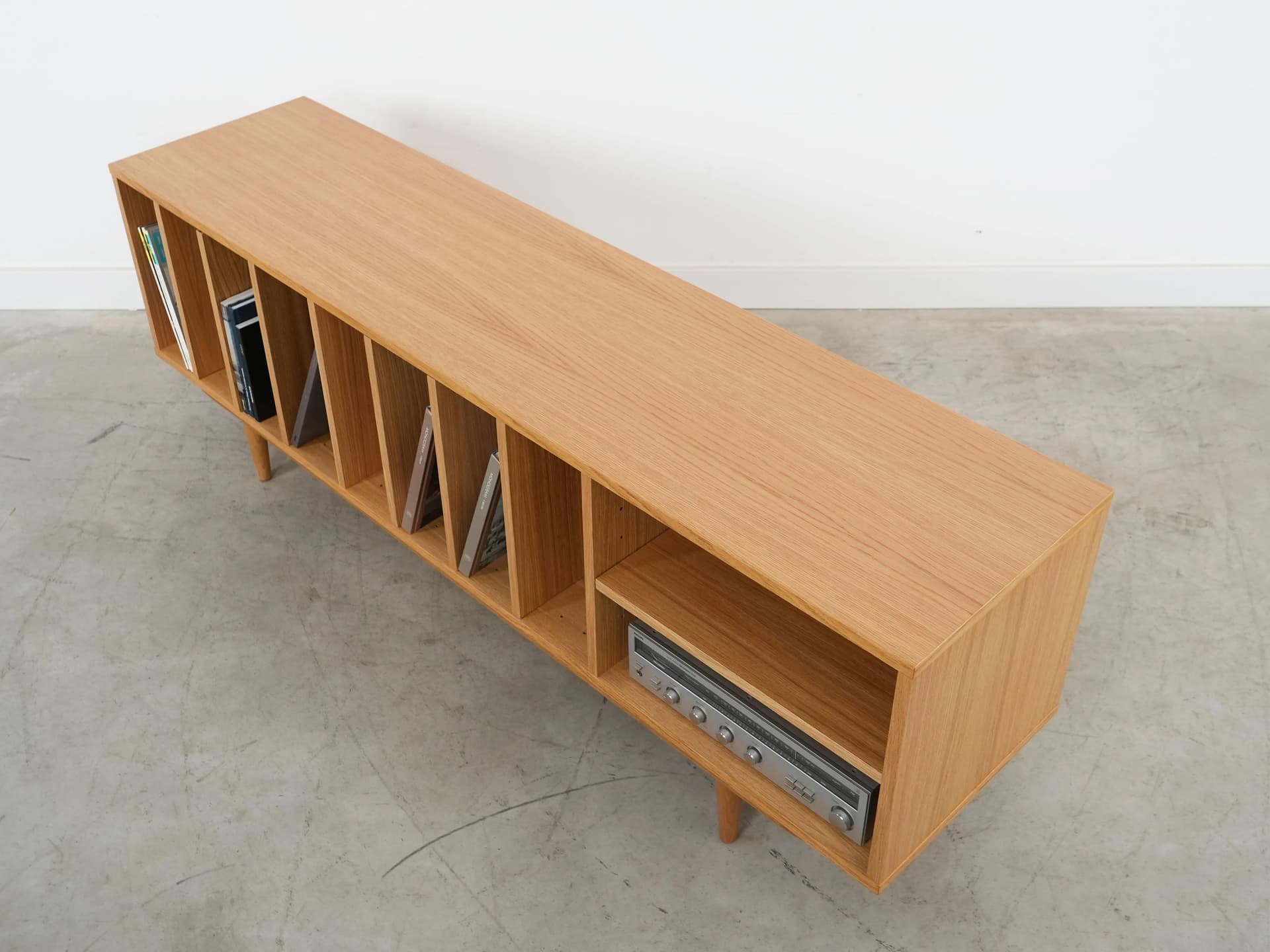 Sideboard, dąb, Polska, lata 60. - 16061