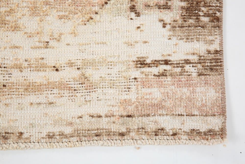 Chodnik 325x86 cm, beżowy, wełna, Turcja, lata 60. - 221096