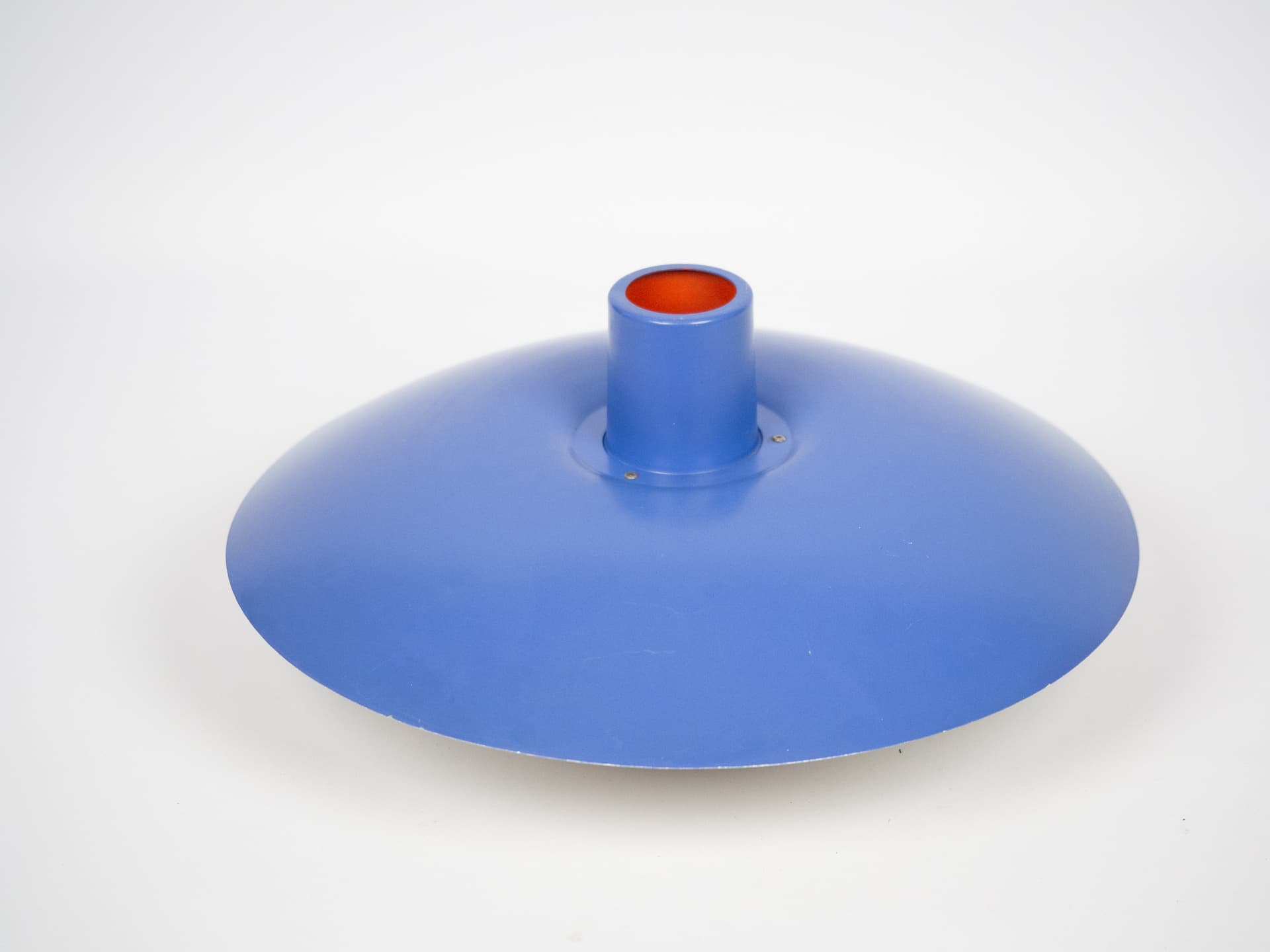 Lampa wisząca PH 4/3, niebieska, metal, proj. P. Henningsen, Louis Poulsen, Dania, lata 60. - 220794