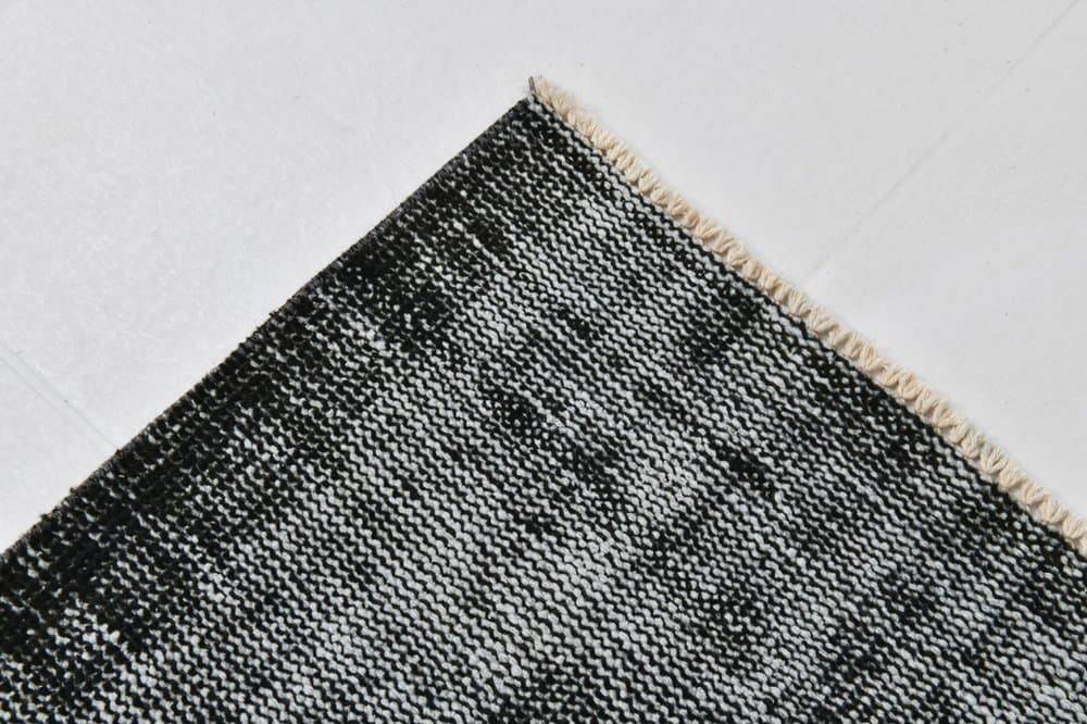 Dywan 175x276 cm, czarny, szary, wełna, Turcja, lata 50. - 220920