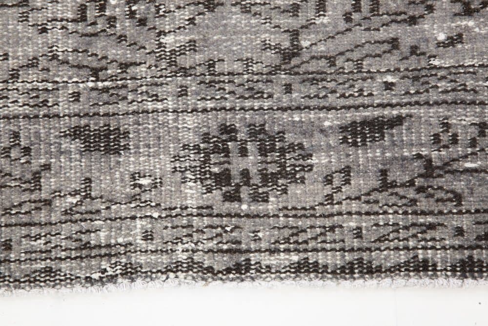 Chodnik 84x291 cm, szary, wełna, Turcja, lata 50. - 220871