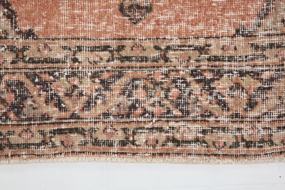 Chodnik 382x88 cm, czarny, wełna, Turcja, lata 60. - 221990