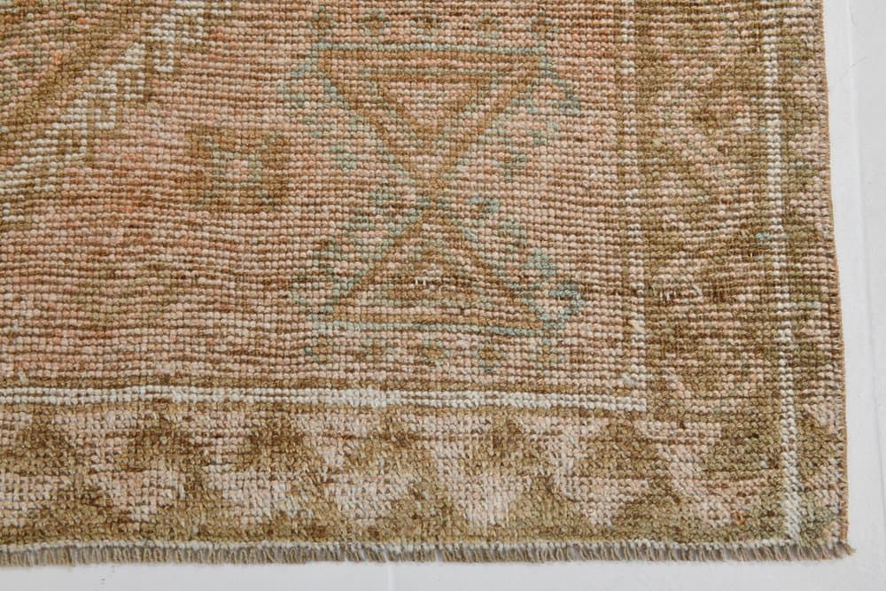 Dywan 156x322 cm, brązowy, wełna, Turcja, lata 60. - 221662