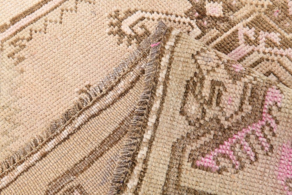 Dywan 320x149 cm, beżowy, wełna, Turcja, lata 60. - 221640