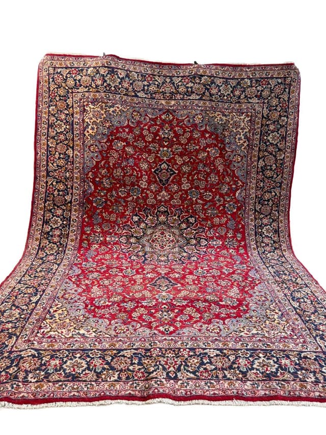 Dywan Keshan 400x300 cm, multikolor, wełna, Iran - WYMIARY