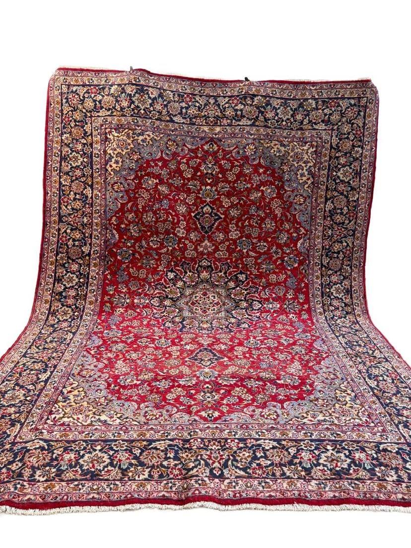 Dywan Keshan 400x300 cm, multikolor, wełna, Iran