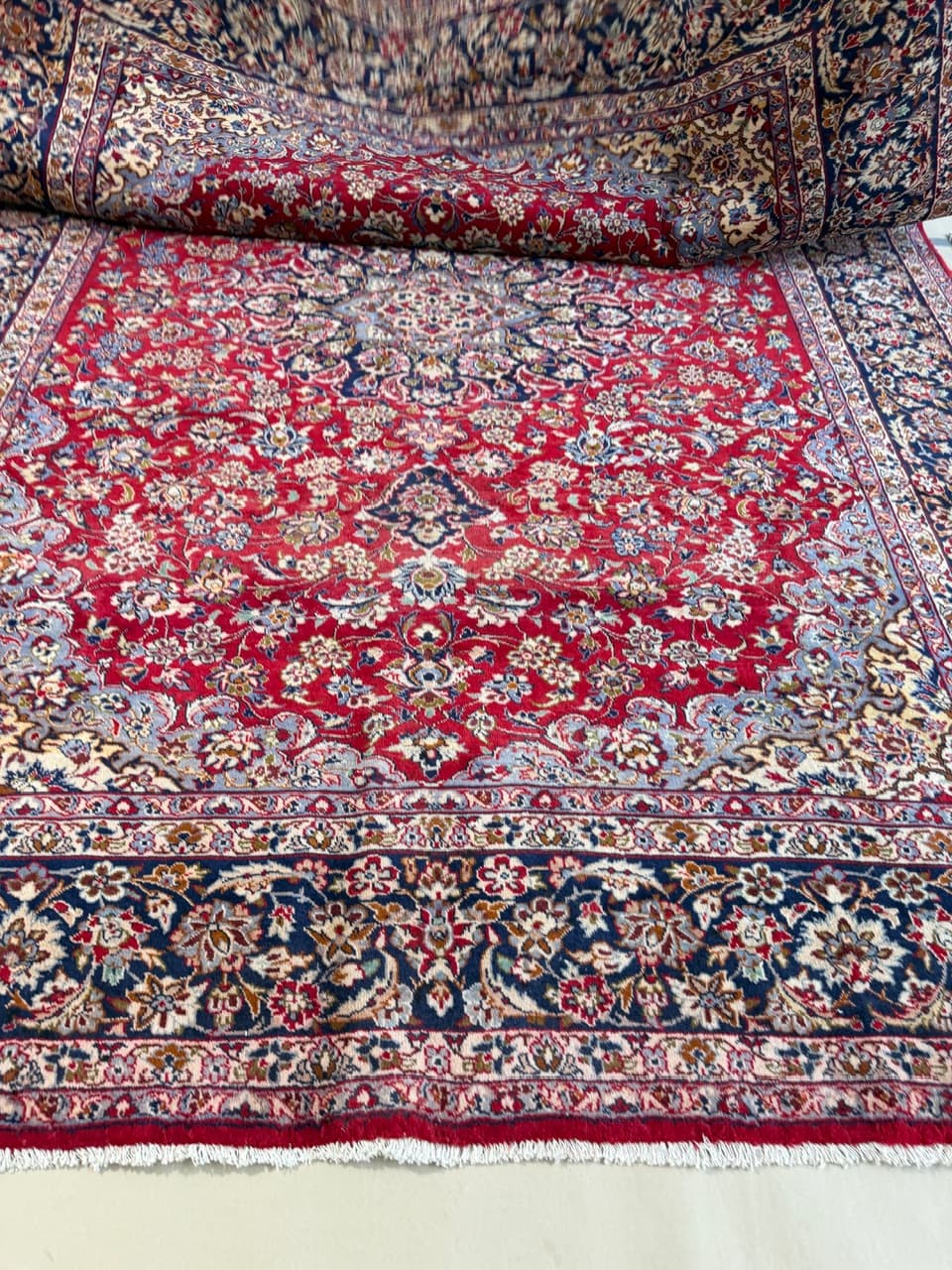 Dywan Keshan 400x300 cm, multikolor, wełna, Iran - 222097