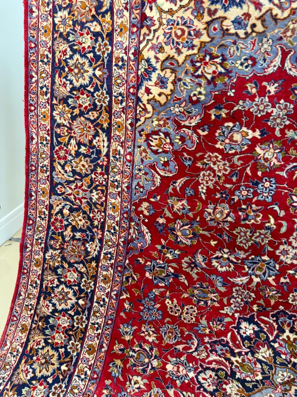 Dywan Keshan 400x300 cm, multikolor, wełna, Iran - 222104