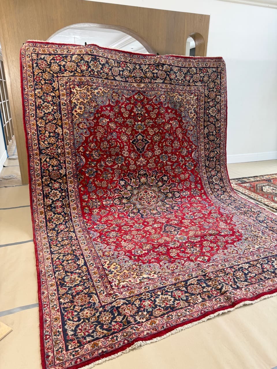 Dywan Keshan 400x300 cm, multikolor, wełna, Iran - 222095