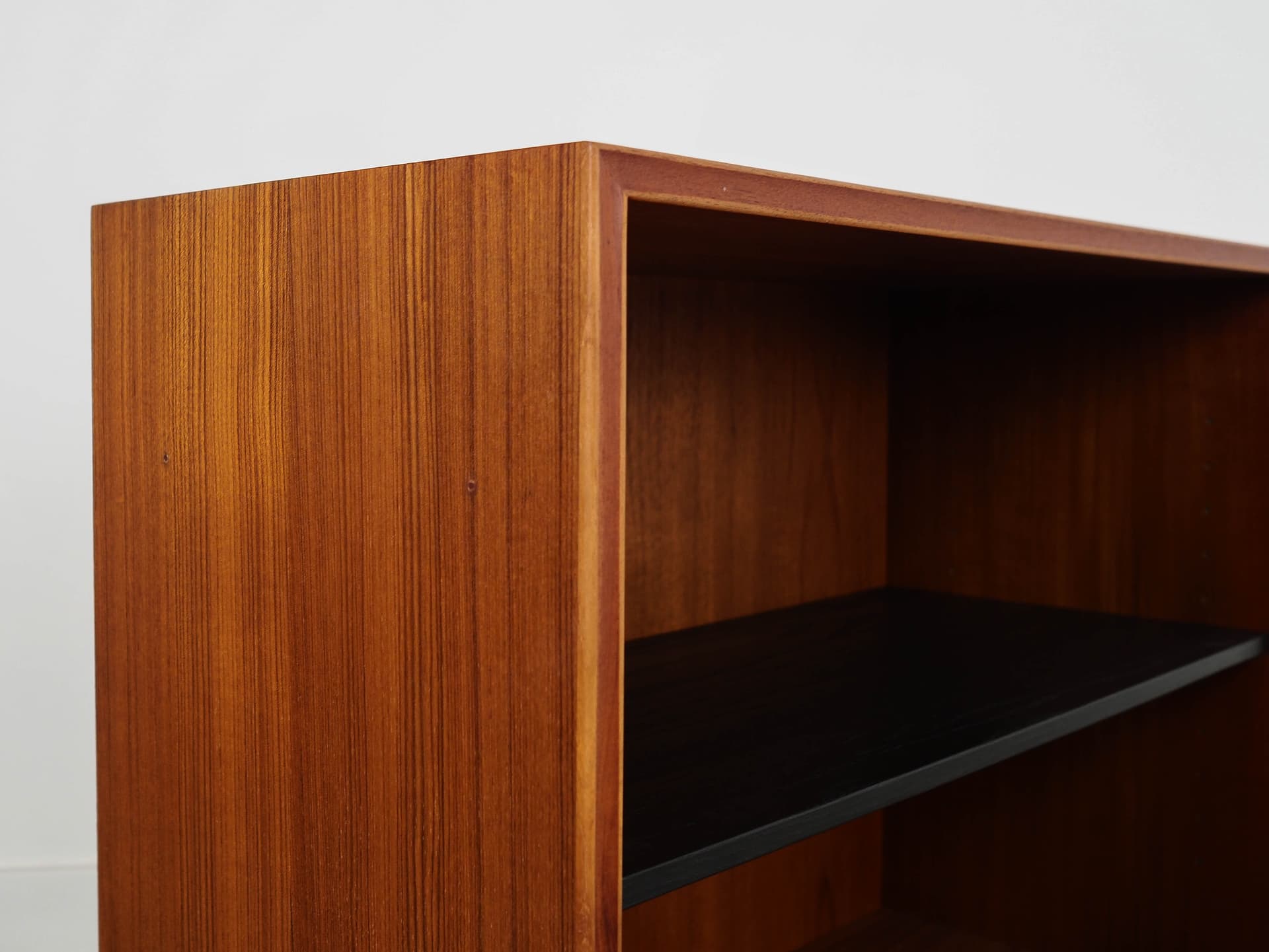 Regał, brązowy, teak, Dania, lata 70. - 222277