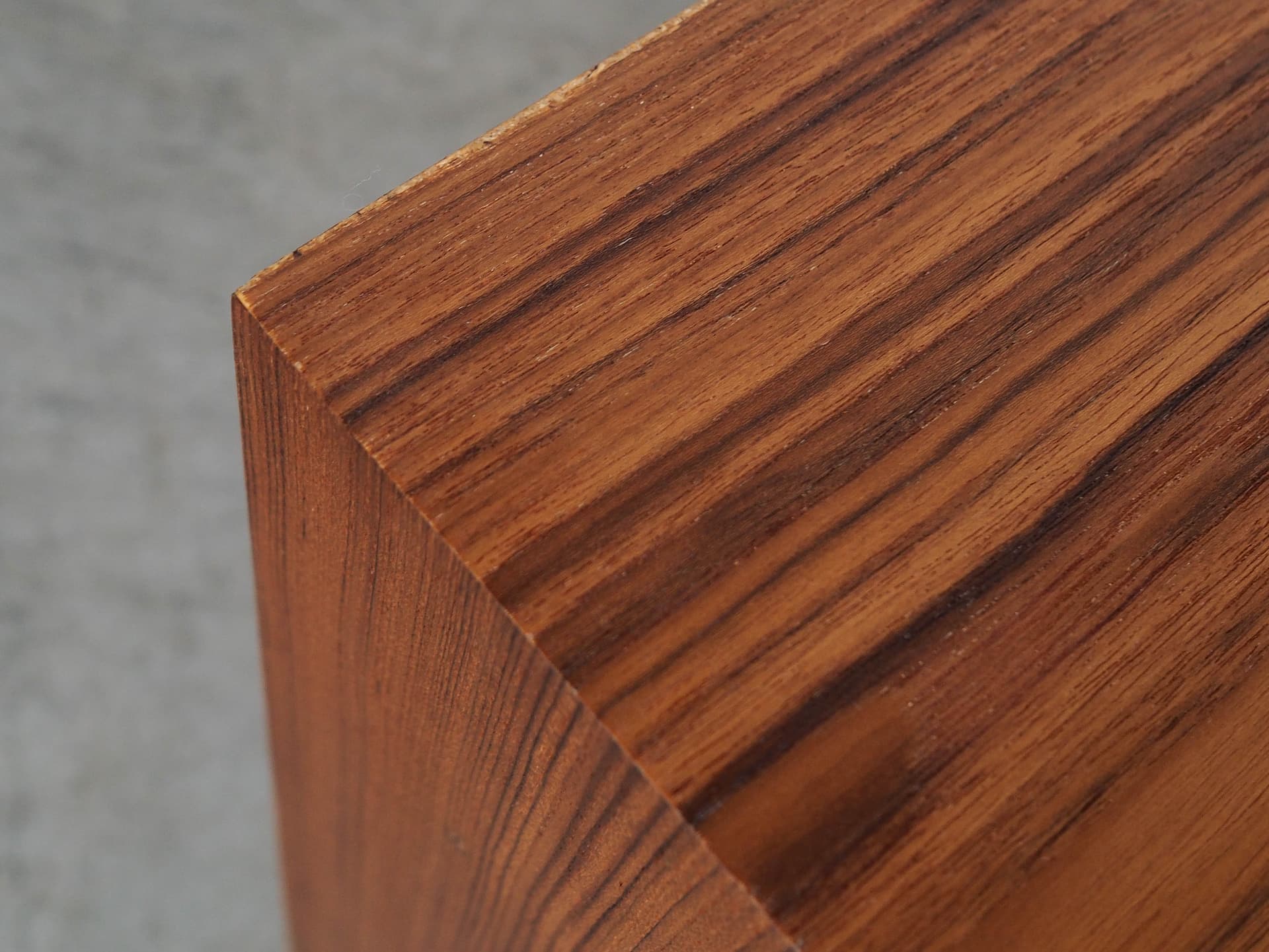 Regał, brązowy, teak, Dania, lata 70. - 222280