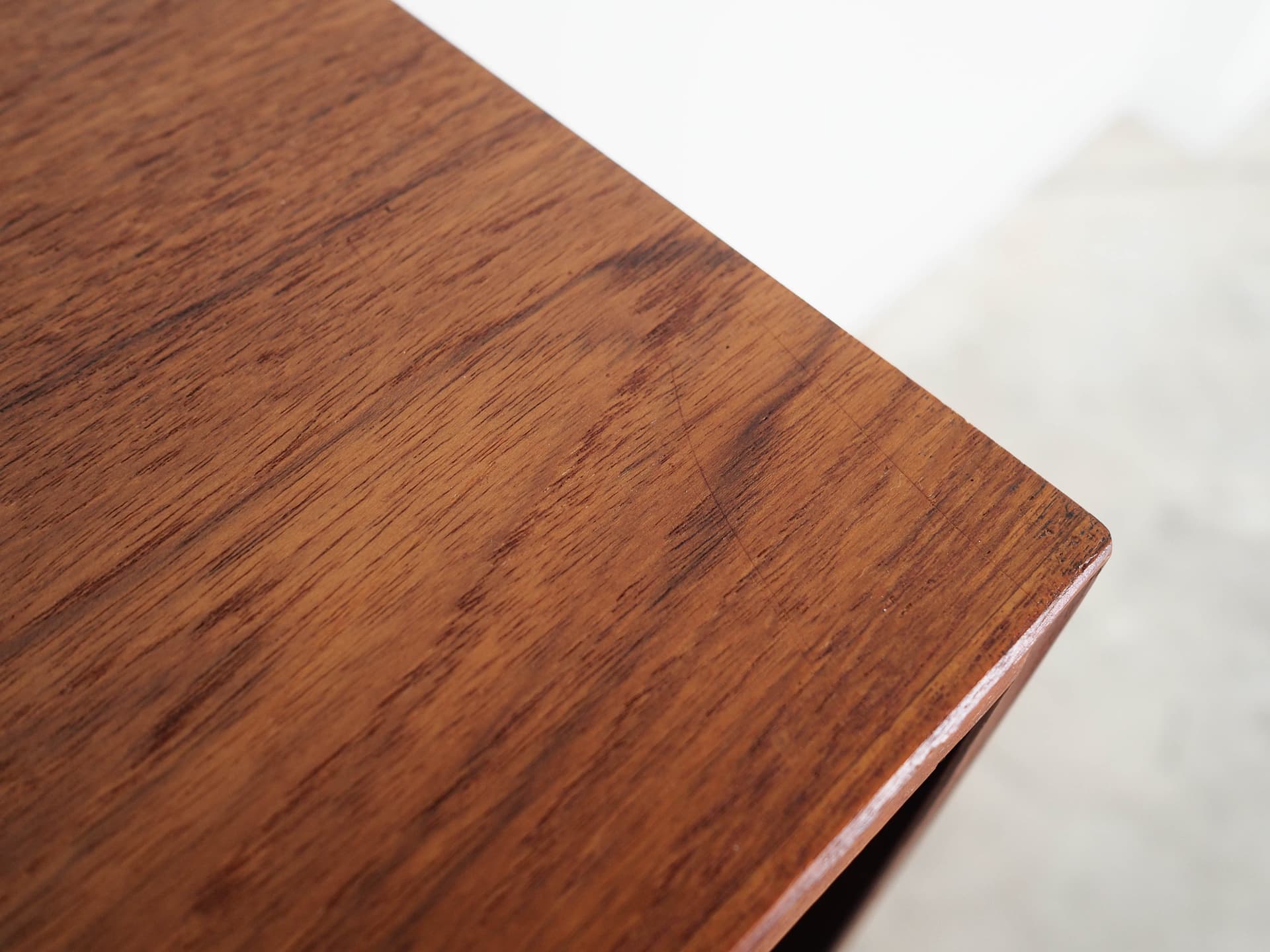 Regał, teak brązowy, Dania, lata 70. - 222297