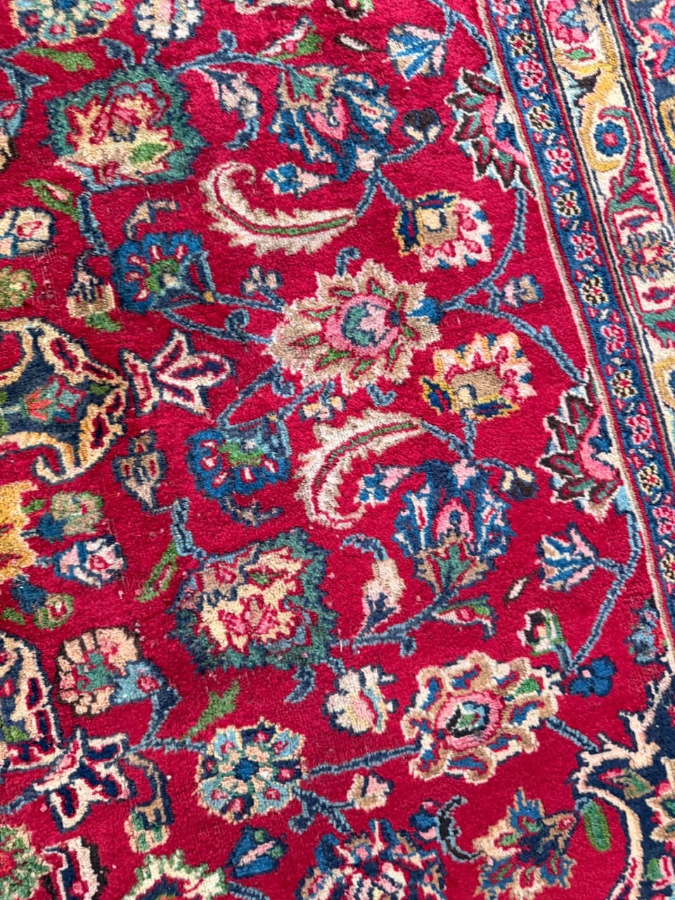 Dywan Mesched 280x250 cm, multikolor, wełna, Iran - 222797