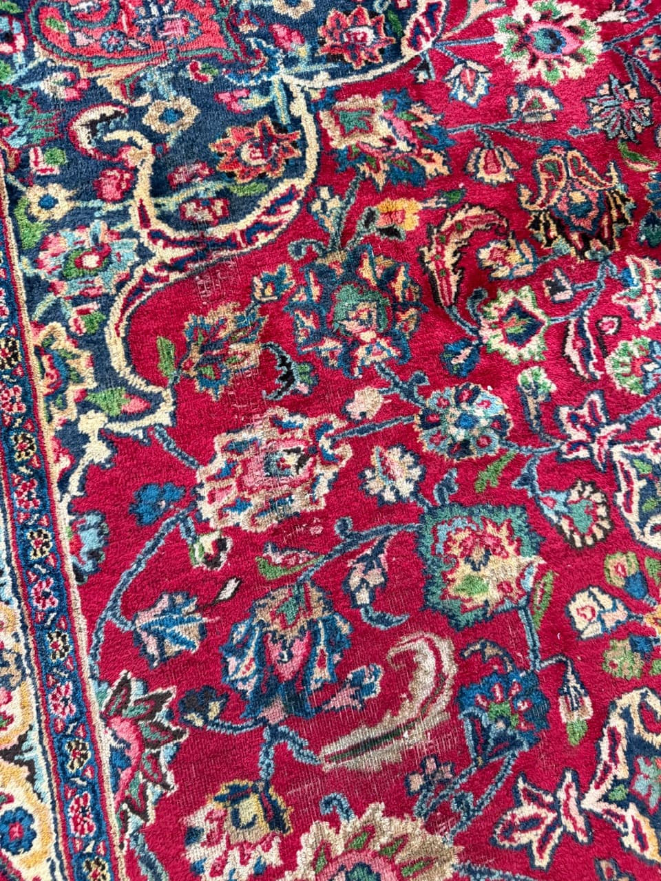 Dywan Mesched 280x250 cm, multikolor, wełna, Iran - 222788