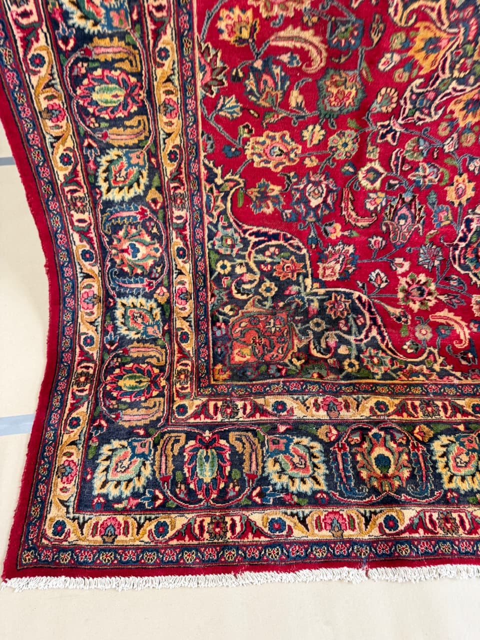 Dywan Mesched 280x250 cm, multikolor, wełna, Iran - 222799