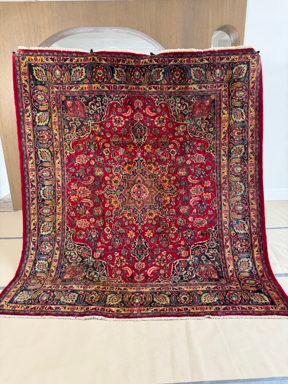 Dywan Mesched 280x250 cm, multikolor, wełna, Iran - 222790