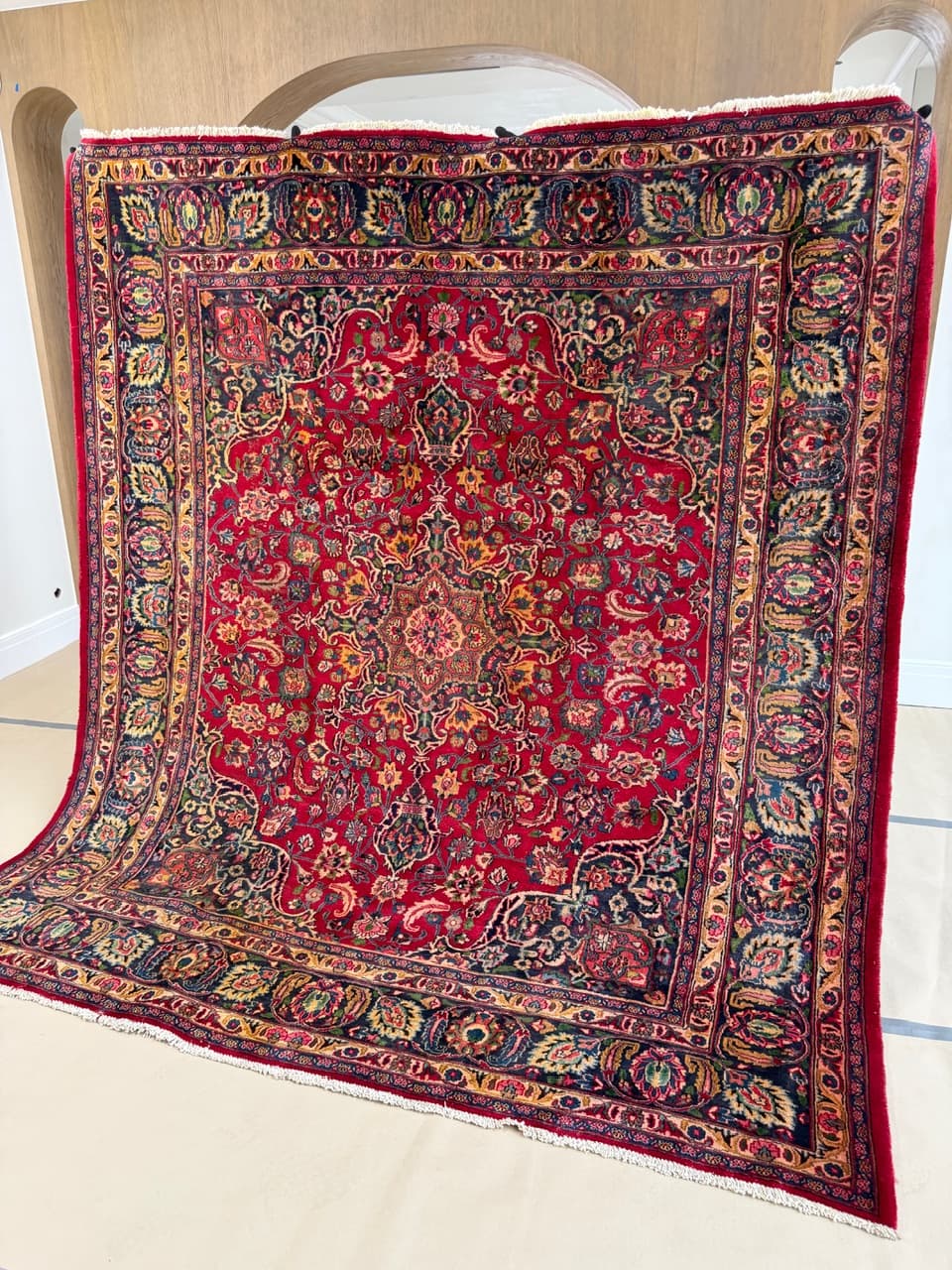 Dywan Mesched 280x250 cm, multikolor, wełna, Iran - 222798