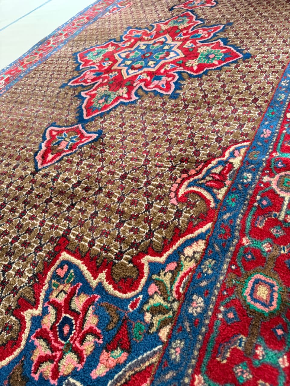 Dywan Hamadan 290x150 cm, multikolor, wełna, Iran - 222808