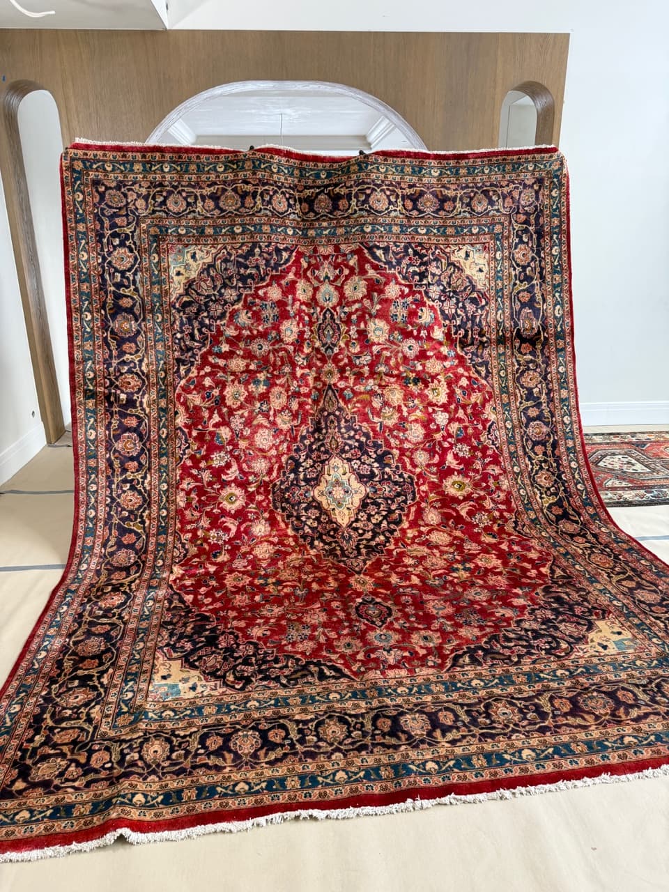 Dywan Keshan 385x290 cm, multikolor, wełna, Iran - 222839