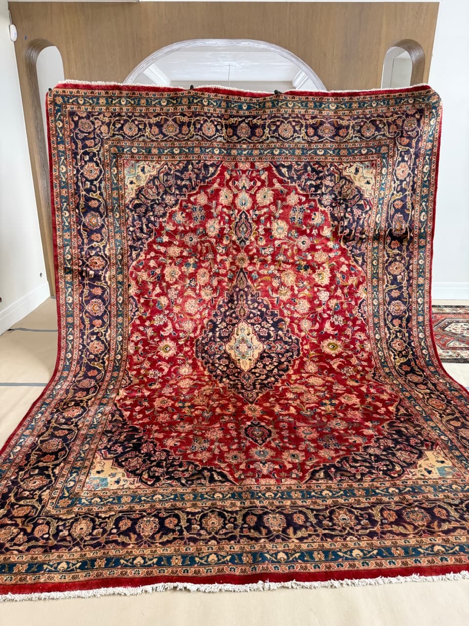 Dywan Keshan 385x290 cm, multikolor, wełna, Iran - 222832