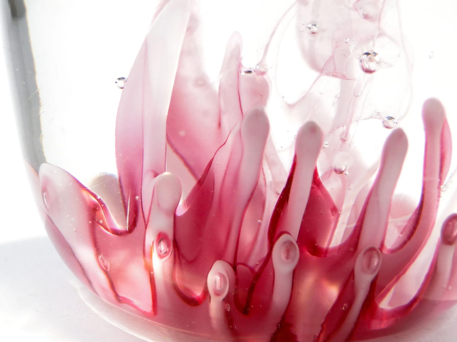 Przycisk do papieru Murano, szkło multikolor, Venitam, Włochy, lata 50. - 16252