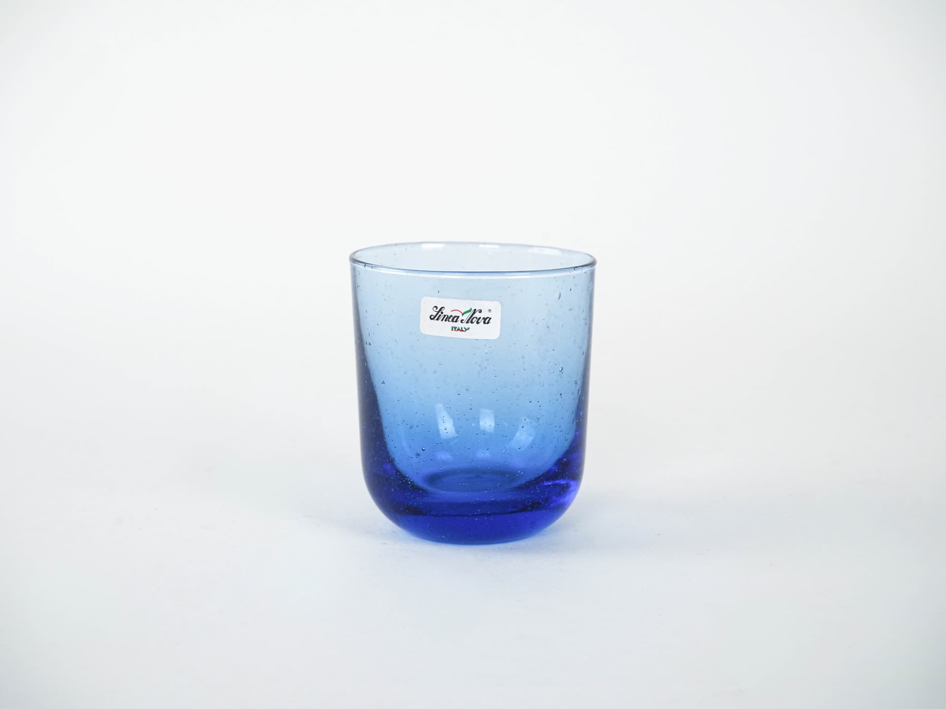 Komplet szklanek, kobaltowy, szkło, Włochy, lata 70. - 223026