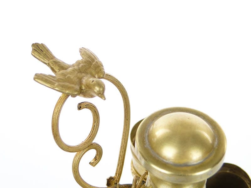 Art Nouveau Grappa Set, golden brass, Austria, early 20th c. - 223151
