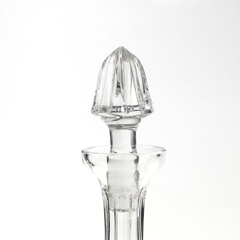 Wine decanter, transparent crystal, Poland, 1970s - 223173