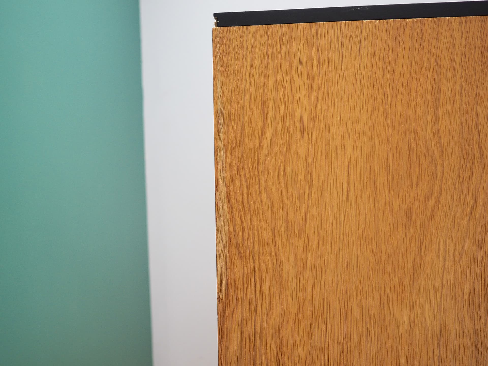 Szafa, jesion jasnobrązowy, Tage Mogensen, Dania, lata 60. - 223196