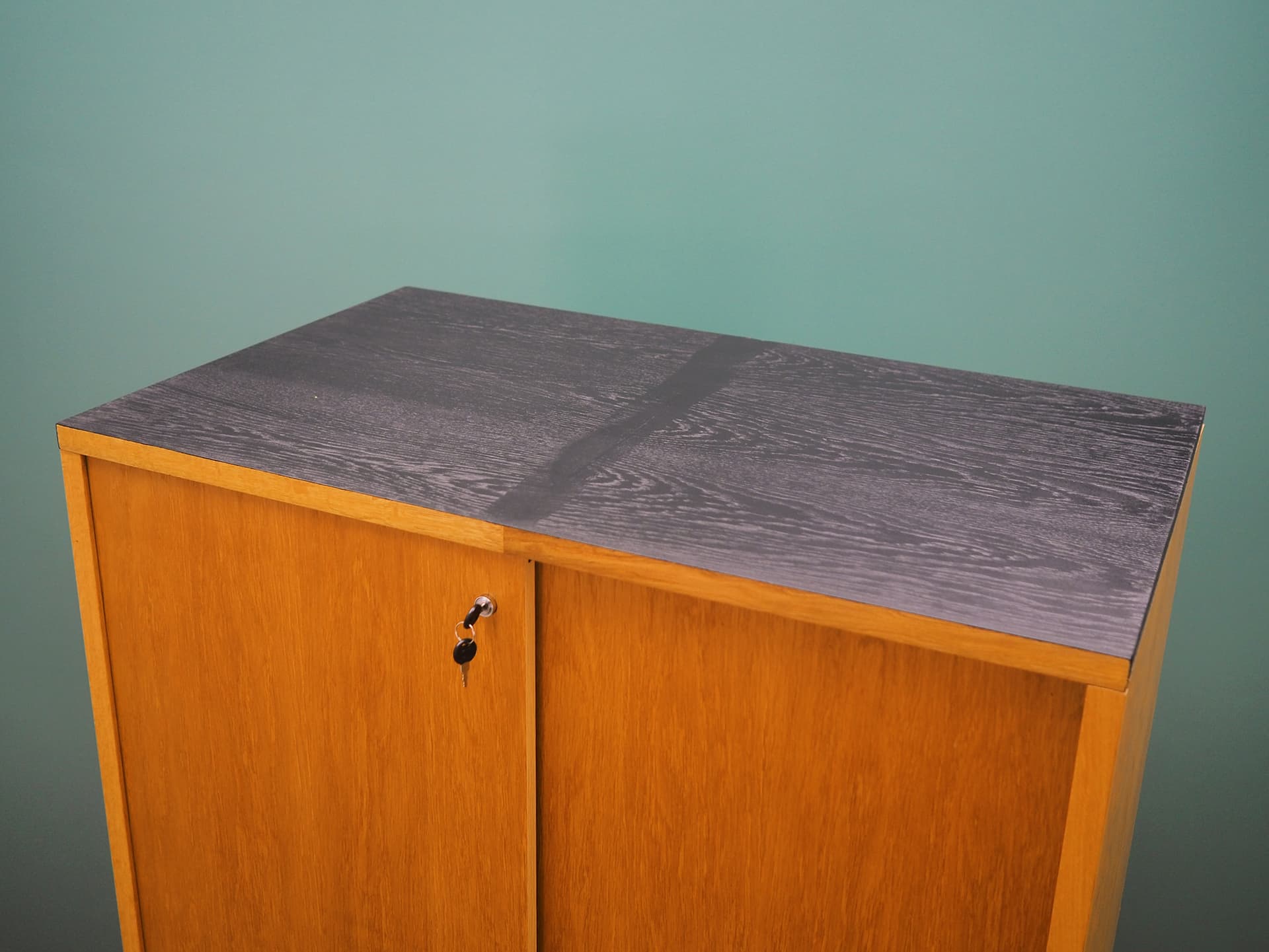 Szafa, jesion jasnobrązowy, Tage Mogensen, Dania, lata 60. - 223189