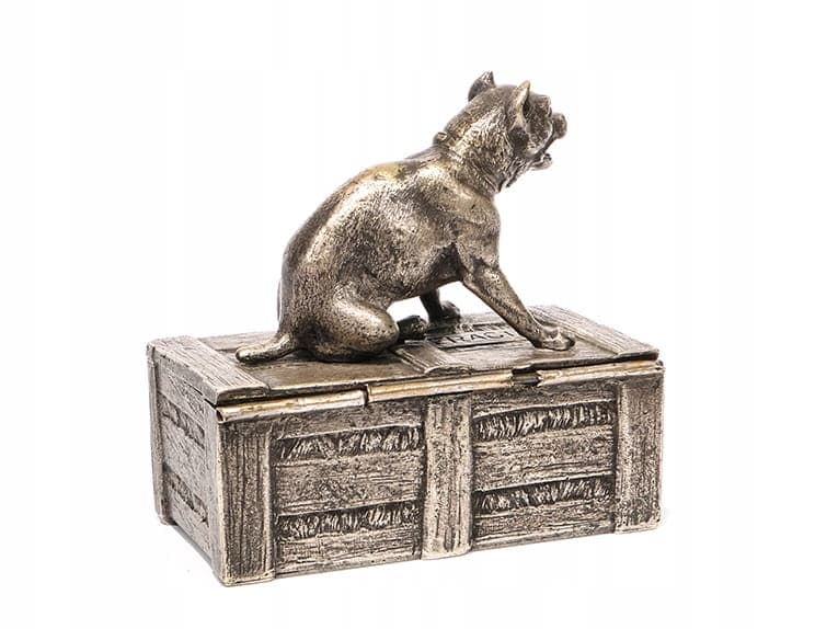 Decorative casket, Realism, silvered bronze silver, France, 19th century - 223416