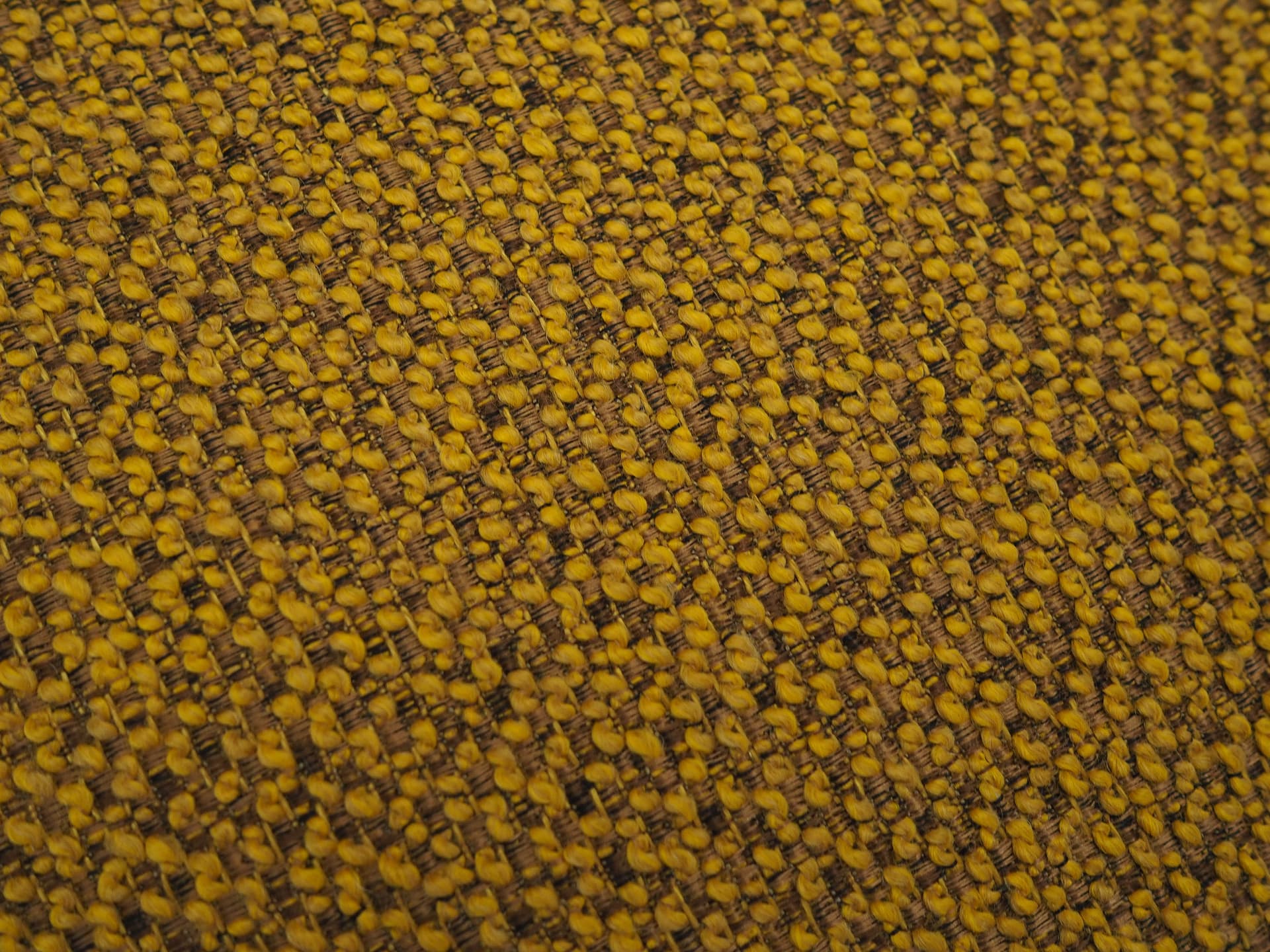 Set of ottomans, mustard yellow fabric, beech, Denmark, 1990s. - 223446
