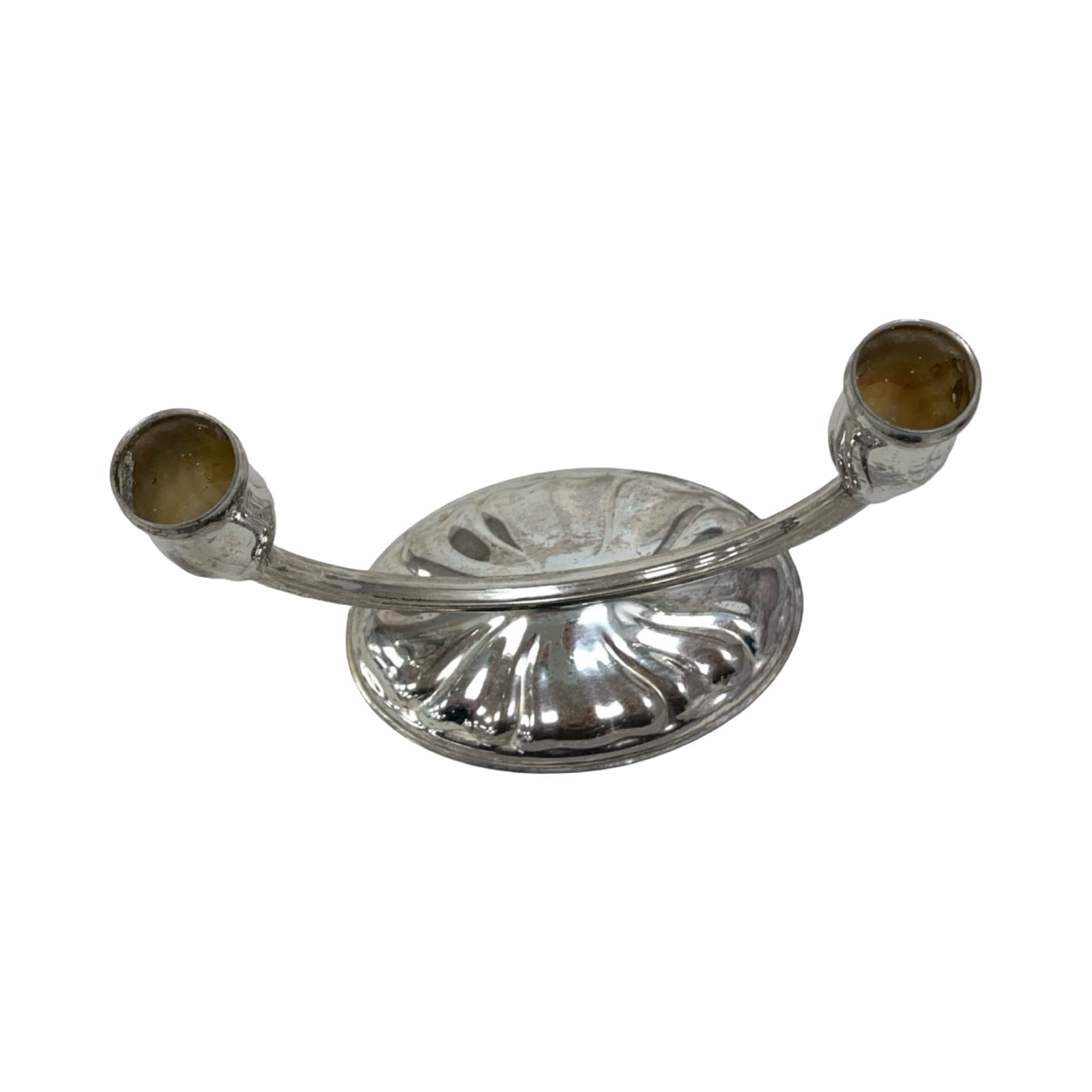 Candlestick Art Deco, silver, silver-plated metal, France, 1930s - 223549