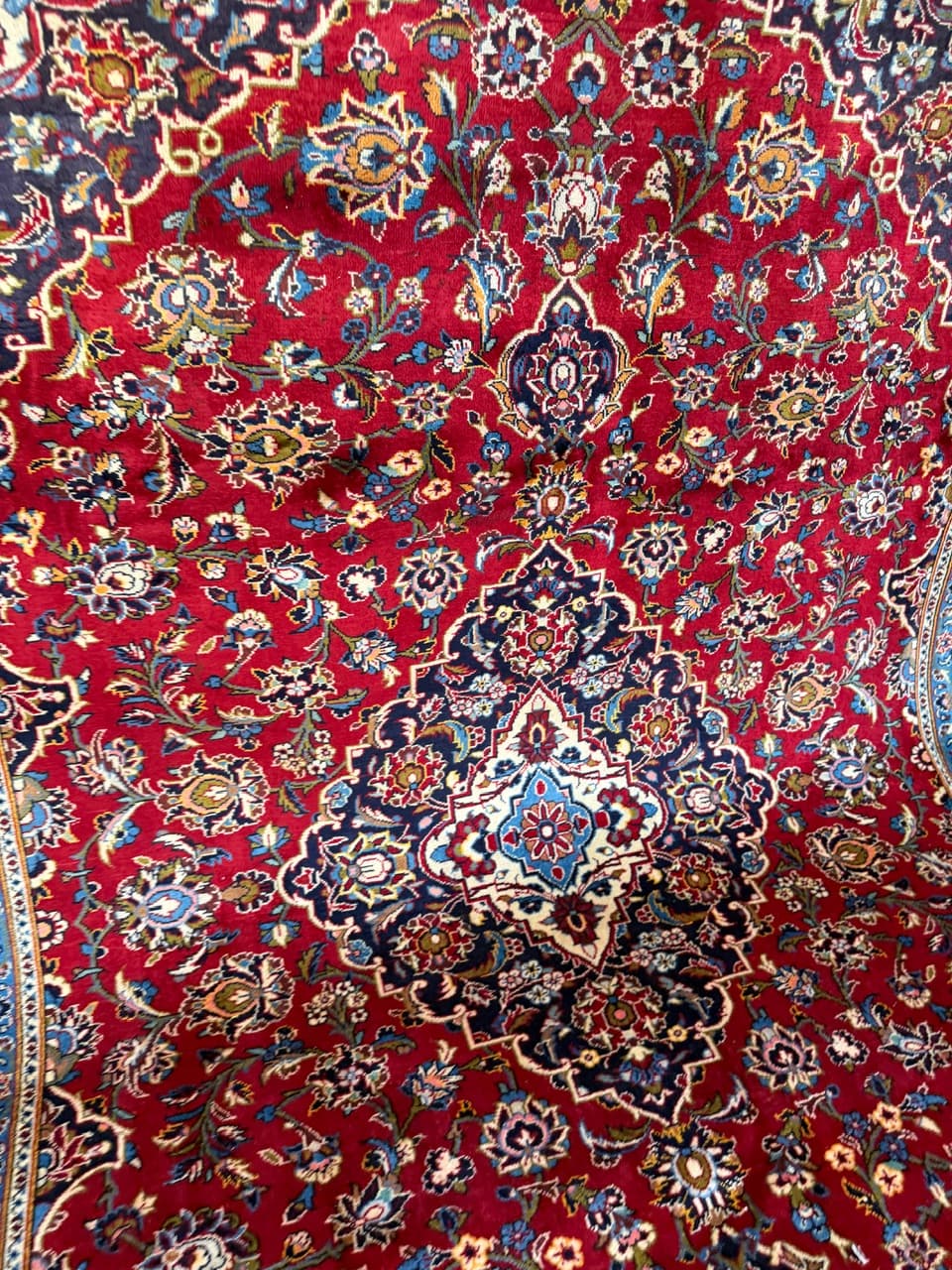 Dywan Keshan 390x290 cm, multikolor, wełna, Iran - 223569