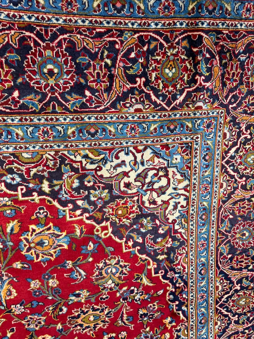 Dywan Keshan 390x290 cm, multikolor, wełna, Iran - 223568