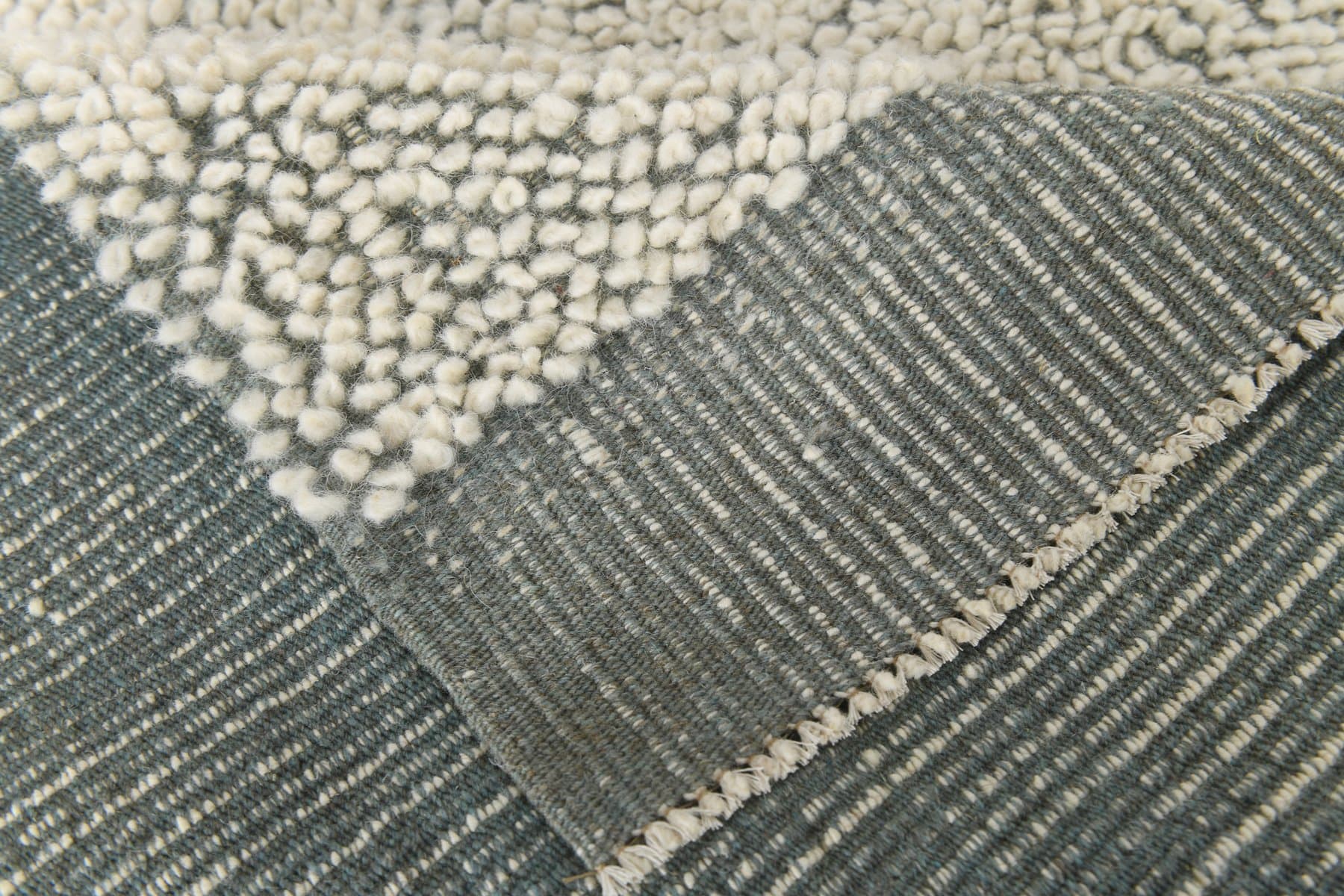 Kilim Rug 194x301 cm, ivory, wool, Turkey, 1970s. - 223798