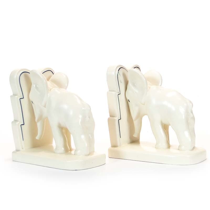 Podpórki do książek ze słoniami, Goebel, Niemcy lata 30 - 223611