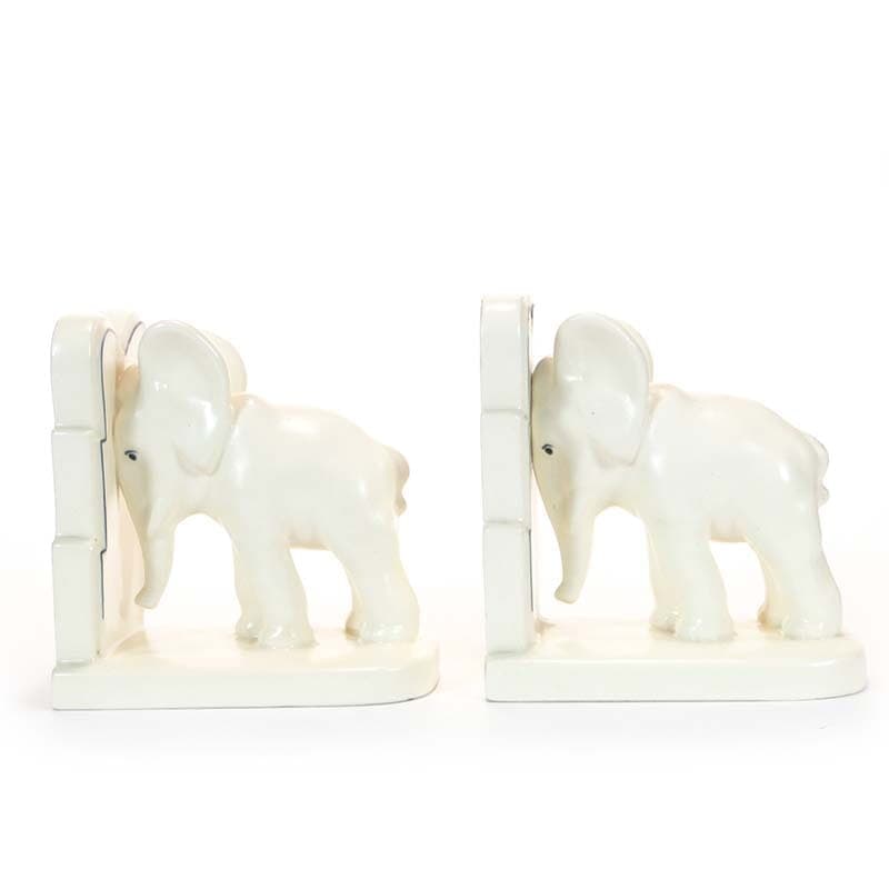 Podpórki do książek ze słoniami, Goebel, Niemcy lata 30 - 223610