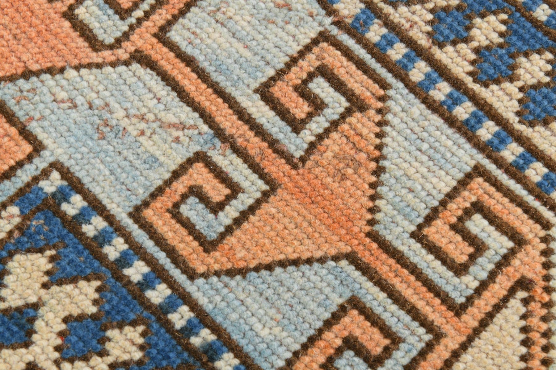 Dywan 328x188 cm, niebieski, wełna, Turcja, lata 60. - 223650