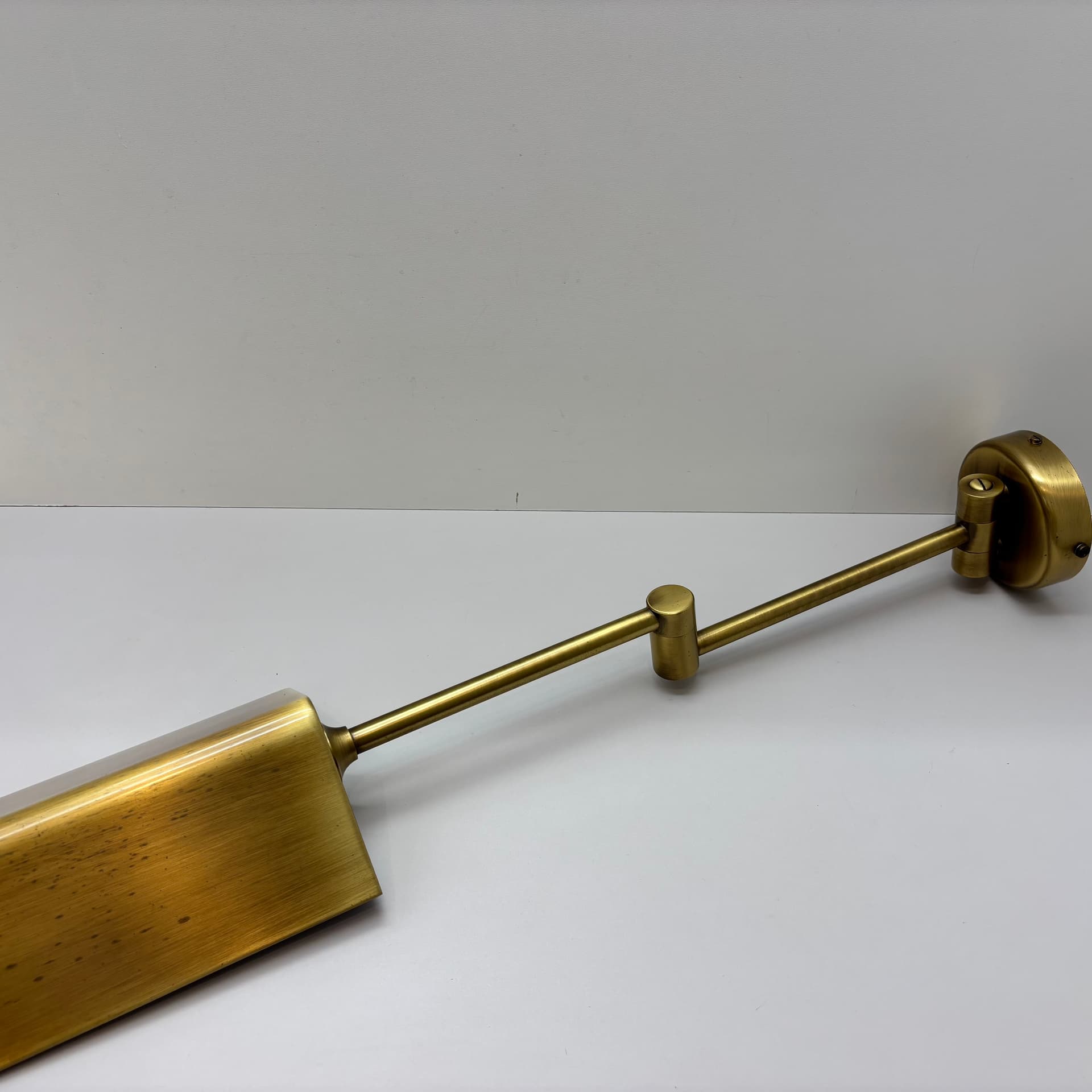 Kinkiet, złoty, mosiądz, Niemcy, lata 70. - 224032