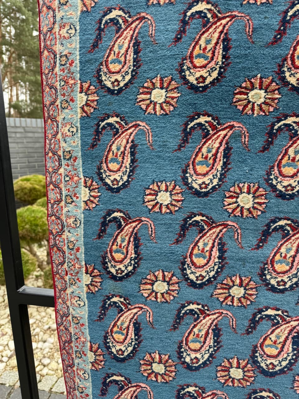 Dywan Senneh, multikolor, wełna, Iran, lata 60. - 224232