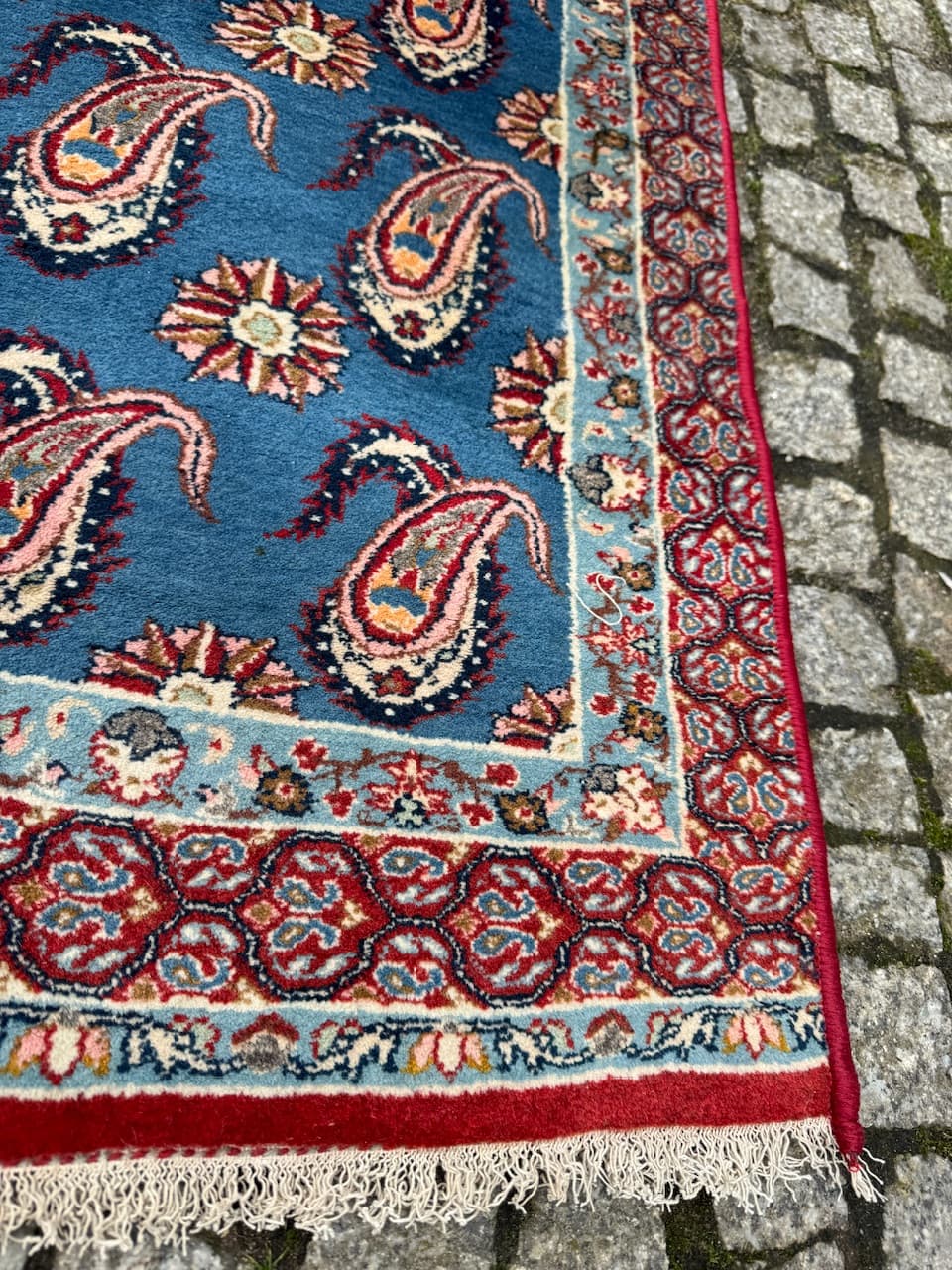 Dywan Senneh, multikolor, wełna, Iran, lata 60. - 224240