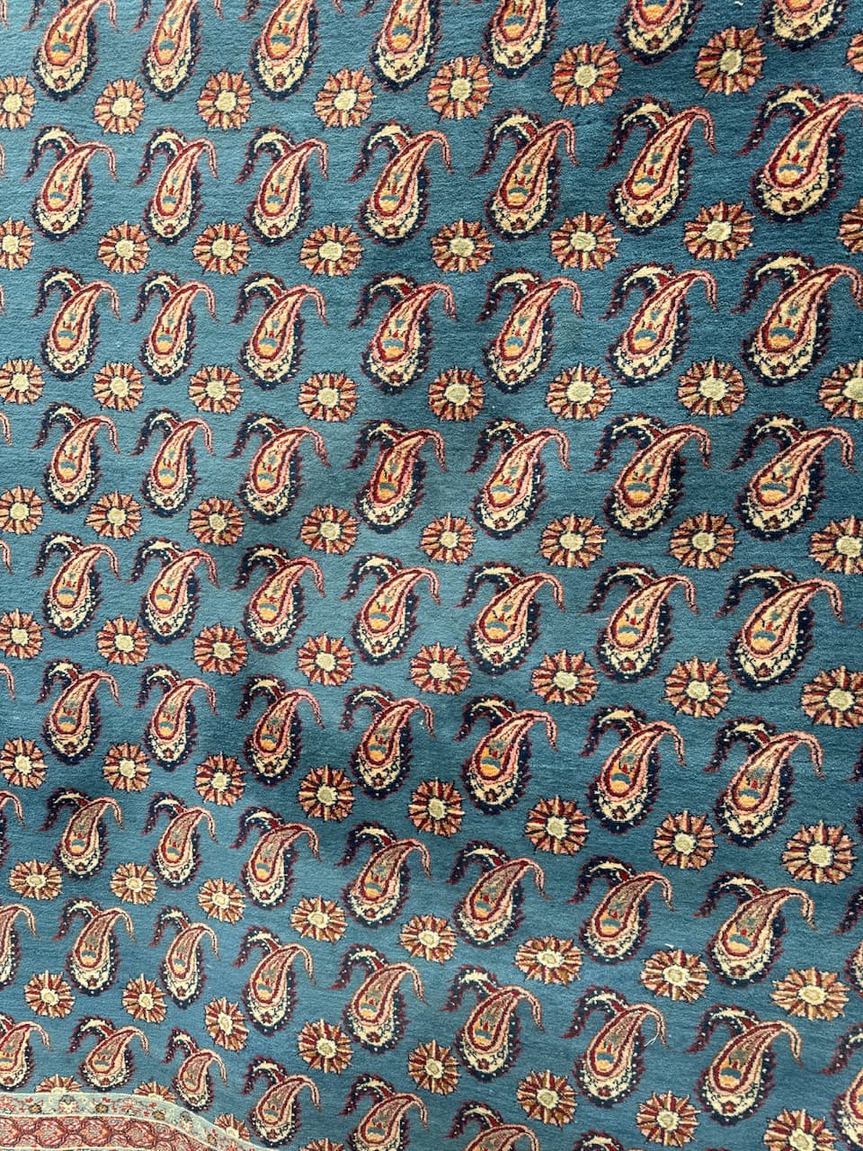 Dywan Senneh, multikolor, wełna, Iran, lata 60. - 224241