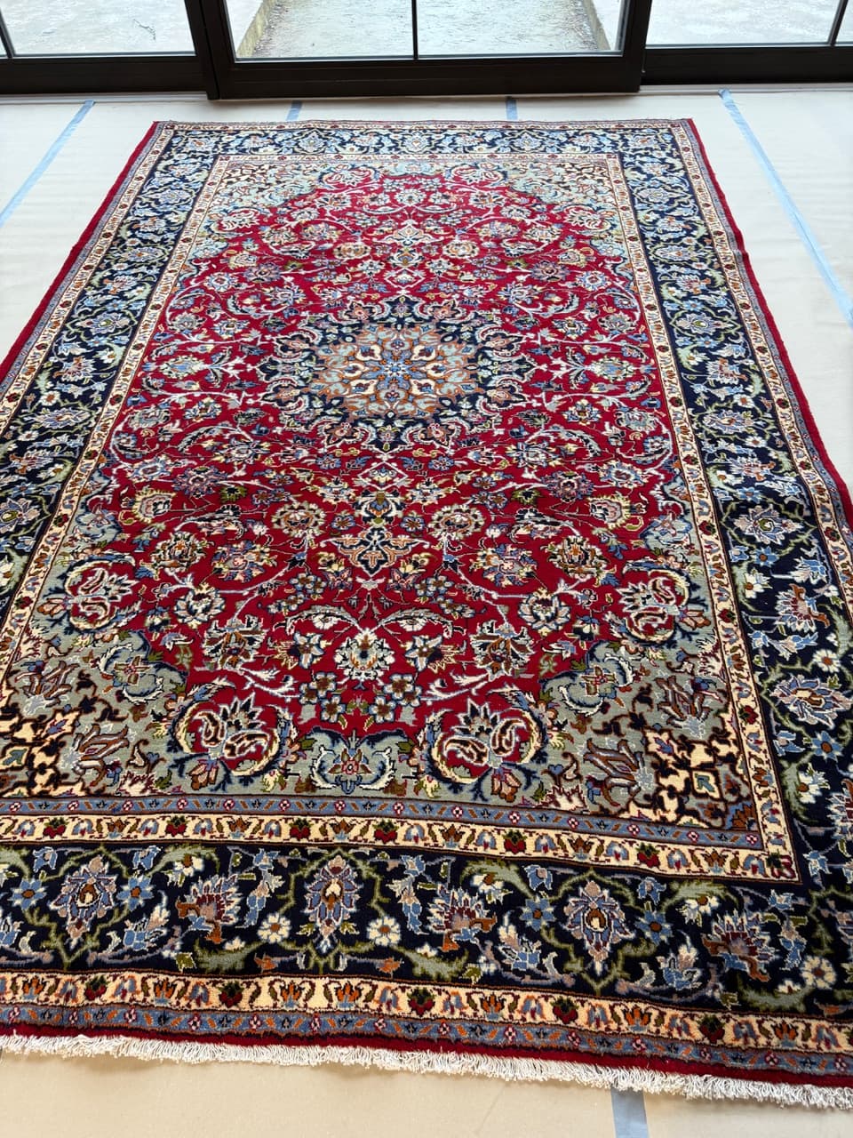 Dywan Kaszmar, multikolor, wełna, Iran, 365x240 cm - 224312